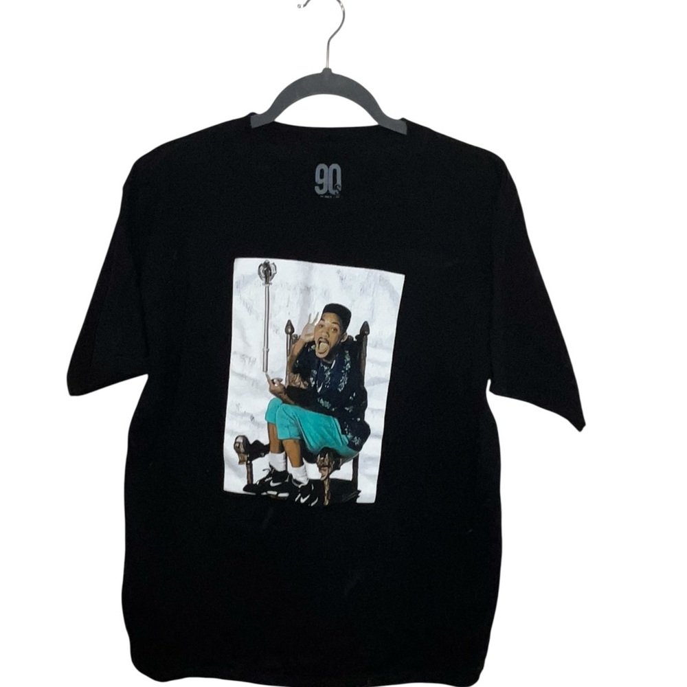 Black Graphic T-Shirt with Fun Print